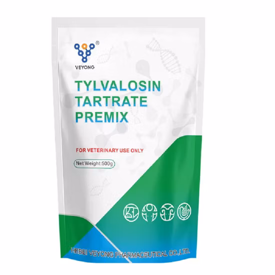 Pharmaceutical API High Purity Tylvalosin Tartrate CAS 63428-13-7 Veterinary Medicine 25kg/Drum Wholesale From China