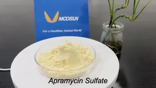 Sulfate d'apramycine de médecine vétérinaire API de haute qualité CAS 41194-16-5 avec GMP